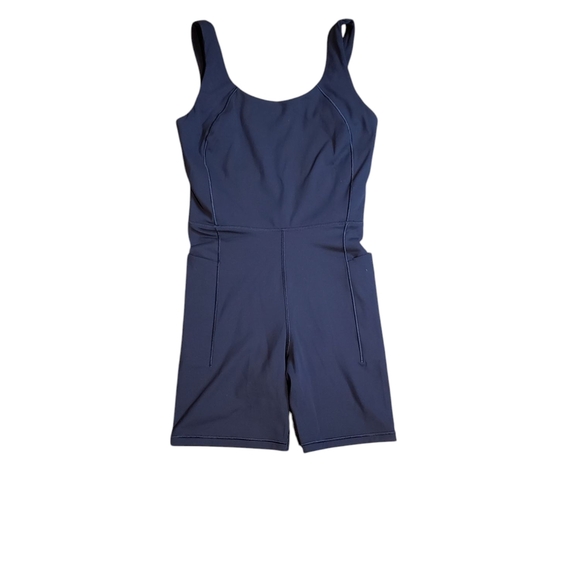 CALIA Black Shorts Romper One Piece - Picture 1 of 6